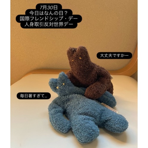 小豆カイロ　ねこマッチョ　※お色お任せ(アトリエ白鯨さん)のメインイメージ